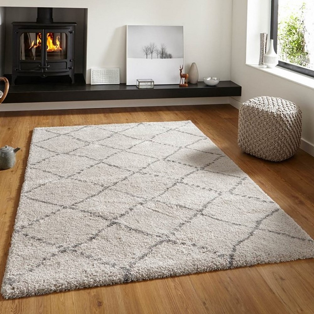 Royal Nomadic 5413 Rugs in Cream Grey